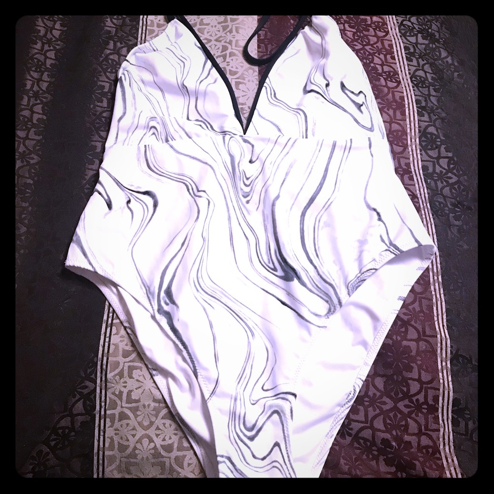 Marble One Piece Victoria Secret SwimSuit